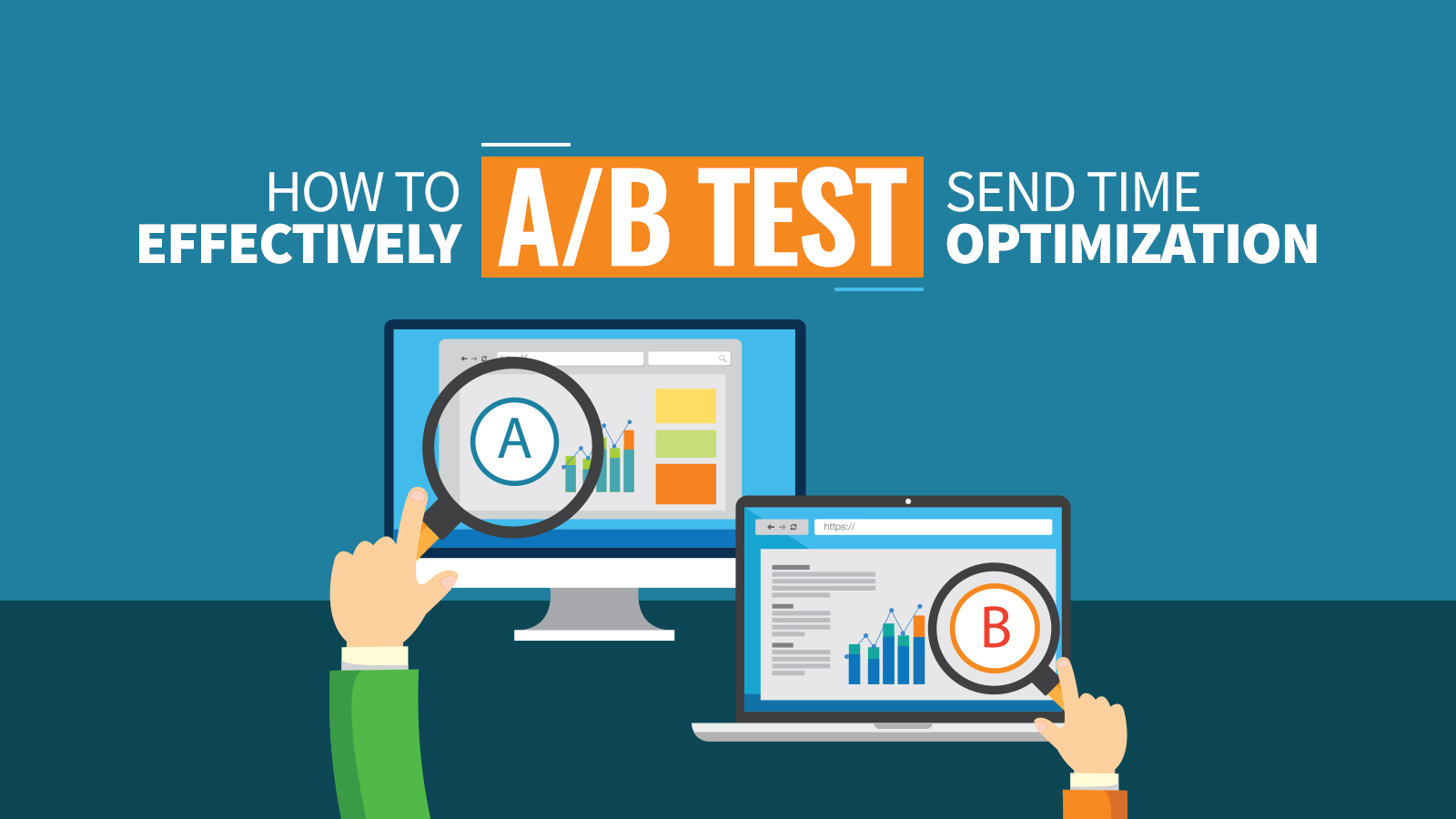 A/B testing send time optimization